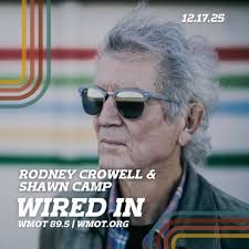 Tonight is our last Wired In of 2025! Hear @rodneyjcrowell and @shawncamp01  live from @riversiderevivalnashville tonight at 7:00 PM broadcast