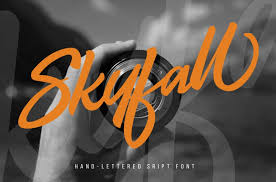 The october twilight font has been downloaded 23,135 times. Skyfall Script Font Befonts Com