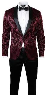 Mens Black And Burgundy Suits Mens Slim Fit Wine Burgundy Black Suit Tuxedo Satin Velvet Wedding Party Wedding Suits Men Black Prom Suits For Men Prom Suits