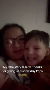 My little snow baby❤️ He loves the snow😂 Becation= Vacation