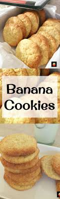 Banana Drop Cookies Theses Are A Light Fluffy Cookie And Great For Using Up Those Overripe Bananas Easy Recipe To Recette Dessert Recettes De Cuisine Recette