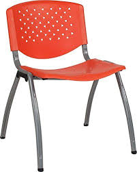 Flash Furniture Hercules Series 880 Lb Capacity Orange Plastic Stack Chair Titanium Frame Flash Furniture Lancaster Home Versatile Chairs
