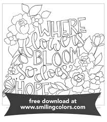 Here's a list of the best unique, easy and internet is full of websites to get free stuff including printable coloring pages for kids and adults. Inspirational Coloring Page Free Printable Download Smitha Katti