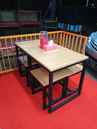 Dining table set (natural) ,meja makan set (natural) rm 399. Jual Meja Kursi Rumah Makan 1 Set Tgl 9 Set Harga Murah Beli Dari Toko Online Pricearea Com