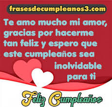 Espero que tus sueños se hagan realidad y que sigas a mi lado, gracias por tanto. 70 Mensajes De Cumpleanos Para Dedicar A Tu Querido Novio