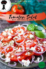 Tomatensalat Rezept Mit Zwiebeln Applethree Food Travel Life In 2020 Tomatensalat Rezepte Tomatensalat Lebensmittel Essen