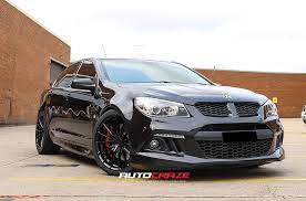 Hsv clubsport 297kw z series 6.0l ls2, 6 speed manual, full options, satnav, bluetooth connection, hsv bodykit, rear spoiler, driving foglights, 20`` deep dish alloy wheels, tinted windows and the list goes on!! Holden Commodore Hsv Clubsport R8 Sf09 Satin Black 1576550953 Car Gallery Auto Craze