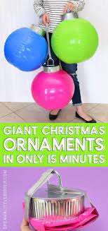 I've already made some 3d cardboard decorations for the christmas tree, but this didn't really make much of a dent into the cardboard mountain. Diy Giant Christmas Ornaments Dream A Little Bigger
