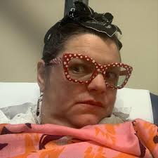 Semi Annual blood bank selfie!! My color game is