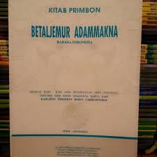 Jual Kitab Primbon Betaljemur Adammakna Bahasa Indonesia Kota Surakarta Toko Buku Pintar 29 Tokopedia