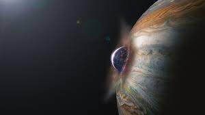 See how large the planets appear in the sky. What If Jupiter Swallowed Earth What If Show