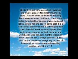 In loving memory quotesof granny : In Loving Memory Of Grandma Youtube