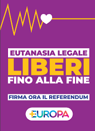Da lunedì 12 luglio i cittadini residenti che lo desiderano possono firmare presso l'ufficio elettorale, in piazza vittorio emanuele 5, dal lunedì al venerdì, dalle 9,00 alle 12,30 la richiesta di indizione di referendum popolare referendum eutanasia legale (iniziativa annunciata sulla gazzetta ufficiale n. Eutanasia Legale Domenica La Raccolta Firme Di Piu Europa E Sinistra Italiana Orticalab It