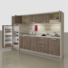 A kitchenette is a small cooking area, which usually has a refrigerator and a microwave, but may have other appliances. Compact Kitchens Mini Kitchens