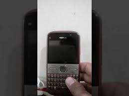 Turn on the phone with the original sim card or without any sim card. Nokia E5 00 Hard Reset Full With Lock Code Youtube