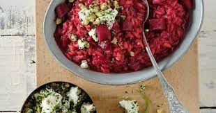 randenrisotto mit feta baumnuss cremolata feta lebensmittel essen rezepte