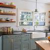 Besides, this kitchen design extends into a tv unit that's also a great way to cut down on the additional cost of a seperate one. 1