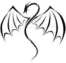Black And Blue Dragon Drawing Easy Draw Dragon Golfpachuca Com Small Dragon Tattoos Simple Dragon Drawing Dragon Drawing