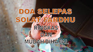 Walaupun berdoa selepas solat fardhu tidak wajib, tetapi ia sebenarnya penamat solat yang indah selain berpahala kerana statusnya adalah sunat. Doa Selepas Solat Fardhu Ringkas Dan Mudah Dihafal My Info Maya
