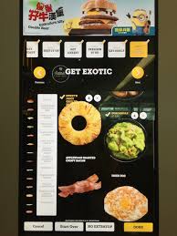 Mcdonalds Build Your Burger Exotic Toppings