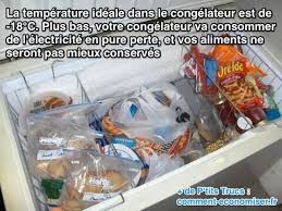 Quelle Est La Temperature Ideale Dans Le Congelateur Congelation Astuces Trucs Et Astuces Cuisine