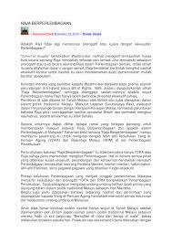 Menentukan sesuatu seandainya dia dilucutkan jawatannya oleh ydpa, perkara itu tidak boleh dipertikaikan di mahkamah. Pdf Raja Berperlembagaan