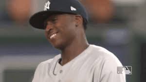 Click Visit Button To See More Sports Smile Sport Baseball Mlb New York Yankees New York Yankees Major League Baseball Nyy Did Sports Baseball League Funny Gif
