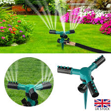 Watering less frequently encourages roots to grow. 360 Rotating Lawn Sprinkler Auto Watering Irrigation System For Garden Hose Uk Sfhs Org