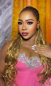 Wedding guest and makeup done by me 🤗🤗❤️💃 compliments of the season fam 