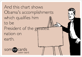 and this chart shows obamas accomplishments which qualifies