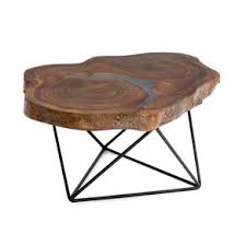 Someone gifted me a slab of zebrawood, so i turned it into a 28 round coffee table. Live Edge Coffee Tables Natural Wood Slab Coffee Tables Custommade Com