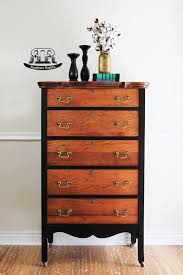 Black And Orange Dresser Gorgeous Dresser In Candlelite Lamp Black Painted Bedroom Furniture Refurbished Furniture Furniture Restoration