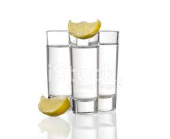 Then we sent out invitations for a tequila shots party. Three Tequila Shots With Lime Isolated On White Background Stock Photos Freeimages Com