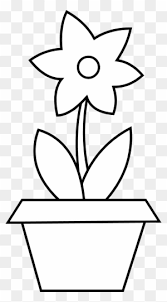 Dengan adanya gambar contoh hitam putih, kumpulan koleksi mewarnai sketsa gambar bunga matahari untuk kolase terbaru terbaru, lengkap dan mudah. Flower Pot Clipart Transparent Png Clipart Images Free Download Clipartmax