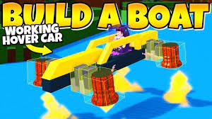 Thruster Powered Hover Car In Build A Boat! - Youtube