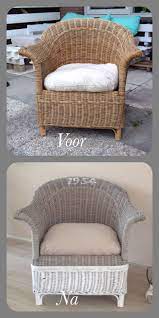 de stoel opgeknapt met home deco verf van action made by juud rieten stoelen opgeknapte stoelen stoel pimpen