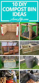 10 Diy Compost Bin Ideas Acre Life Diy Composting Bins Compost Bin Diy Diy Compost Wooden Compost Bin