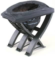 Rock cloud folding camping chair oversized padded moon round saucer chairs outdoor for camp lawn hiking fishing sports, grey. Vw Bus Toilette Fur Ihren Camper Das Biotoi Zum Aktionspreis