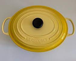 Explore our expertly crafted products designed to make your kitchen and home uniquely you. Le Creuset 8qt Oval Soleil Dutch Oven Size 8qt 13 33cm 7 5l Color Soleil Yellow Shape Oval Imperfections Are Creuset Le Creuset Le Creuset Cookware