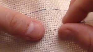 If you are stitching a complex pattern, we highly recommend using different colors for the grid lines (which requires gridding with thread). Gridding Tutorial Youtube