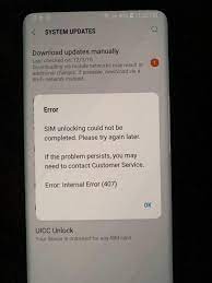 Shop samsung galaxy a51 with 128gb memory cell phone (unlocked) prism crush black at best buy. Bought A 2nd Hand Unlocked S9 Off Ebay It S A Sprint Phone But Works With My T Mobile Sim Call Data Text However I Get This Message When I Try To Do The Uicc Unlock