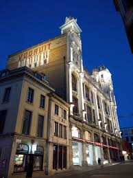 It is now mainly used for concerts and other cultural events. Axioma Nv Sa Plan Lumiere Vooruit Cath St Bavo Drongenplein