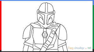 But that's all they are now. How To Draw Mandalorian Step By Step 17 Easy Phase Video