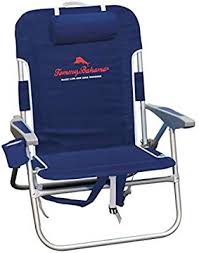 Amazon Com Tommy Bahama Big Boy Backpack Chair Navy Sports Outdoors Backpack Beach Chair Best Beach Chair Backpacking Chair