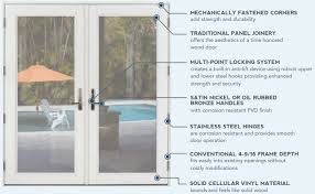 vinyl french door images exterior french patio doors