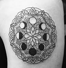Moon Phase Mandala Moonphases Tattoo Mandala Moonphasemandala Moon Mandala Tattoo Moon Phases Tattoo Moon Phase Mandala