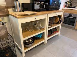 Ikea kitchen island off white oak. Tornviken Kitchen Island Off White Oak Furniture Home Living Furniture Tables Sets On Carousell
