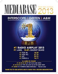 mediabase 2013 year end review media monitors