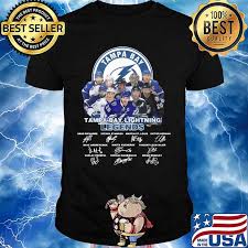 Tampa bay lightning defenseman victor hedman (the canadian press/ap, jason behnken) the reigning conn smythe trophy winner is one of the best offensive defensemen in the league, if not the best. Tampa Bay Lightning Legends Hockey Players Signatures Shirt Hoodie Sweater Long Sleeve And Tank Top