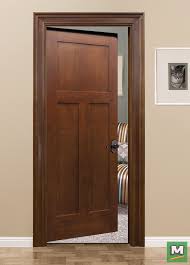 This Three Panel Poplar Door From Mastercraft Offers The Look Of A Handcrafted Door With A Design Th Doors Interior Menards Interior Doors Wood Doors Interior